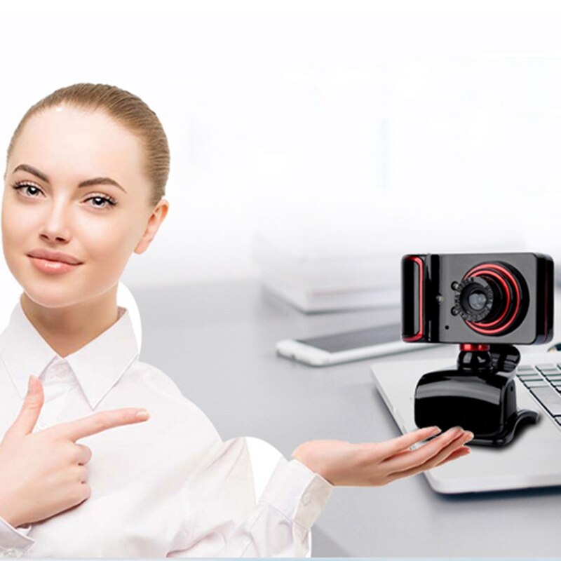 12 Million Pixel Camera Computer Desktop Notebook Free Drive with Microphone Microphone Live Webcam
