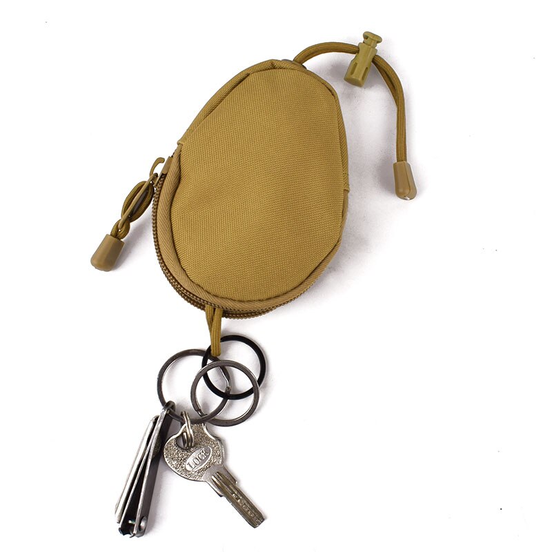 Neue Schlüsselbund Brieftaschen Halter Männer Auto Schlüssel Tasche Im Freien Kleine Geldbörsen Tasche Pull-stil Haushälterin Keychain Zipper Fall