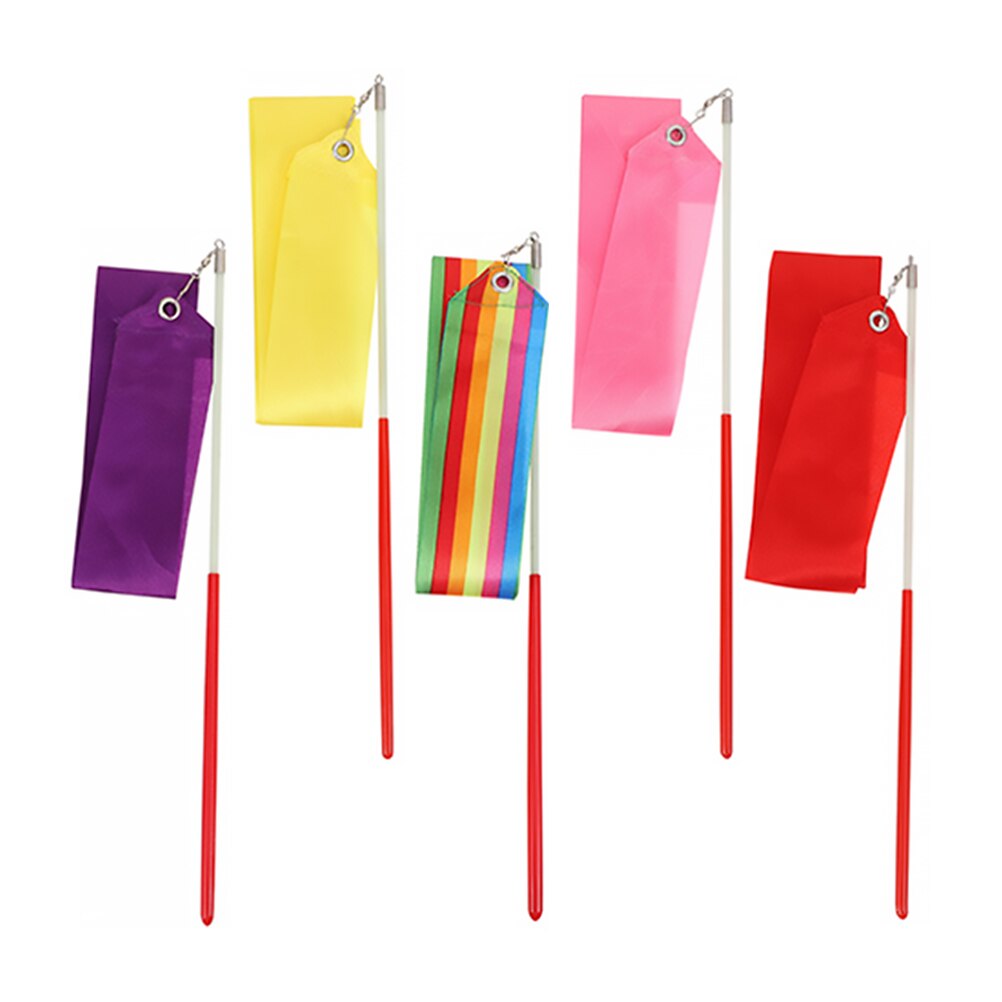 5pcs Kids Dance Ribbons Artistic Dancing Ribbons G... – Vicedeal