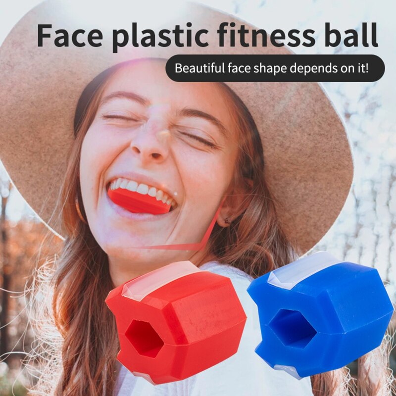 Jawline Exerciser Facial Toner Jaw line Exercise Fitness Ball Neck Face Toning