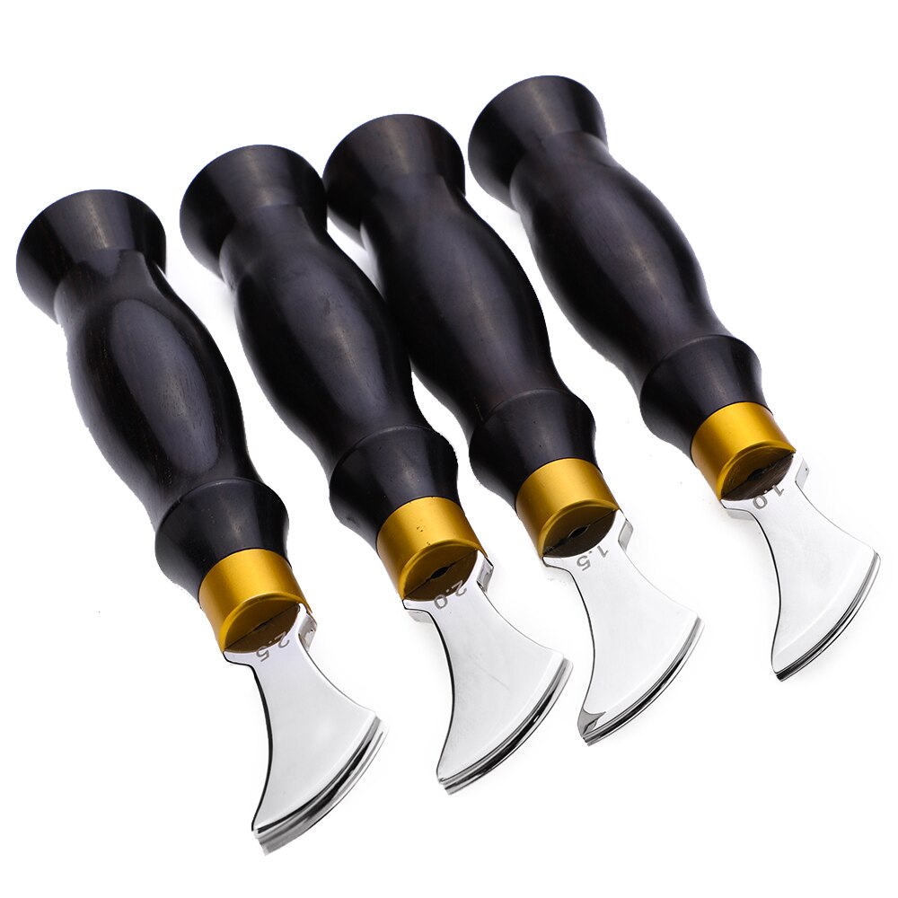 Line Pressing Machine Line Pressing Tools Edge Device Leather DIY Blank Holder Device Purple Light Rosewood Handle