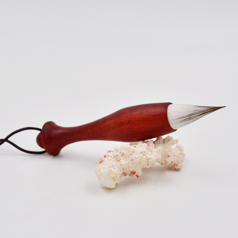 Ancient Chinese Calligraphy Brush Pen Luxurious Rabbit Hair Chicken Spacing Pen Copy Scriptures Chinese Writing Painting Brushes