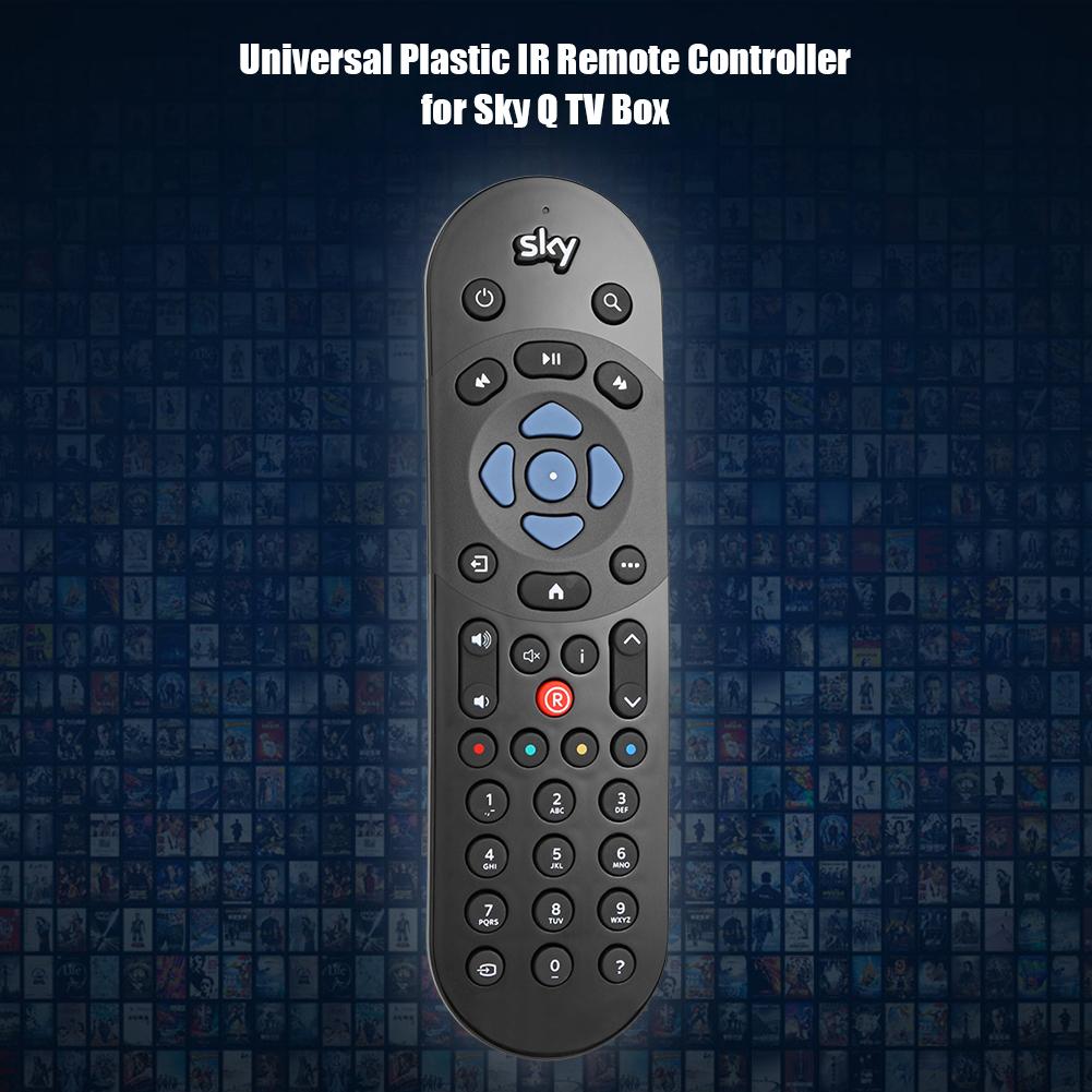 Universal Plastic IR Remote Controller for Sky Q TV Box Coontroller Smart Remote Control Replacement