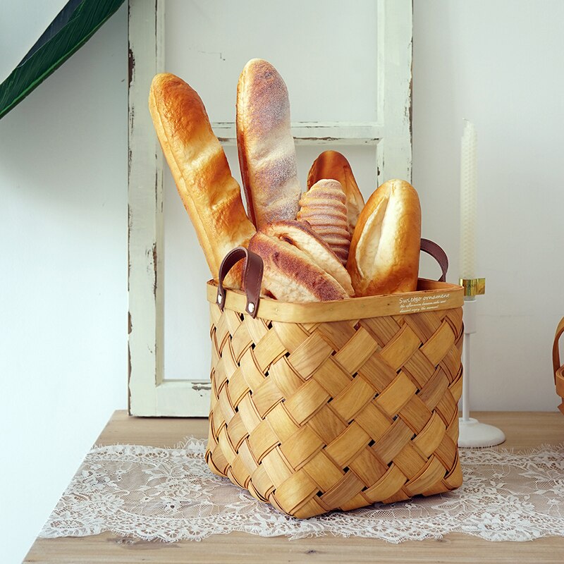 Baking butikk vindu vise modellen av simulering brød og baguette baguette kjøkken myk mat fotografering rekvisitter