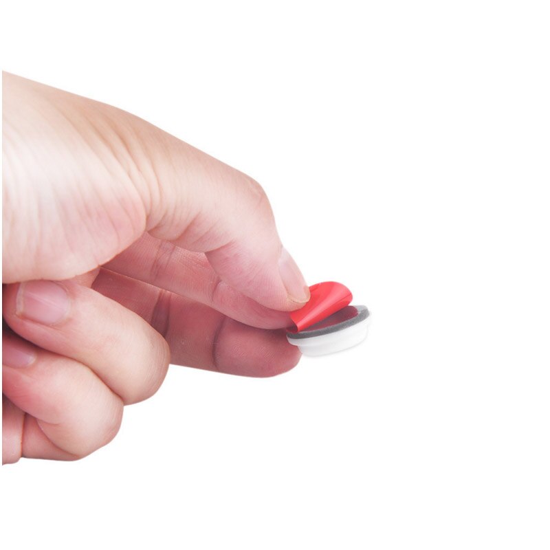 6 Stks/pak Eenvoudige Magnetische Haak Magneet Sleutel Sleutelhanger Ring Key Rekken Ingebouwde Sterke Magnetische Opslag Patch geïnstalleerd