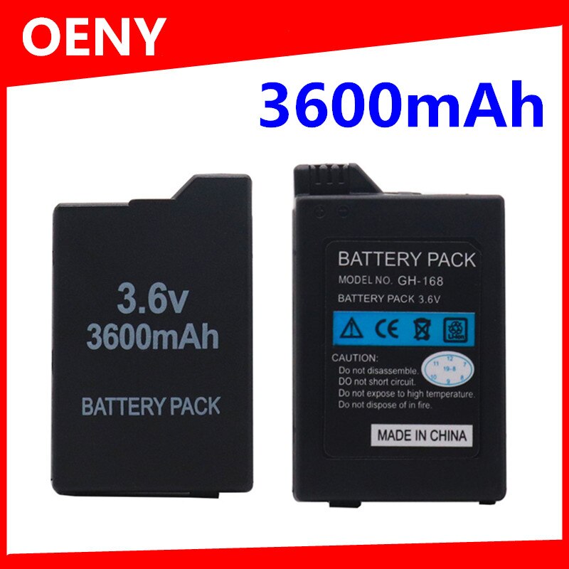 Oeny 3600Mah 3.6V Lithium Ion Oplaadbare Batterij Vervanging Voor Sony Psp 2000/3000 PSP-S110 Console