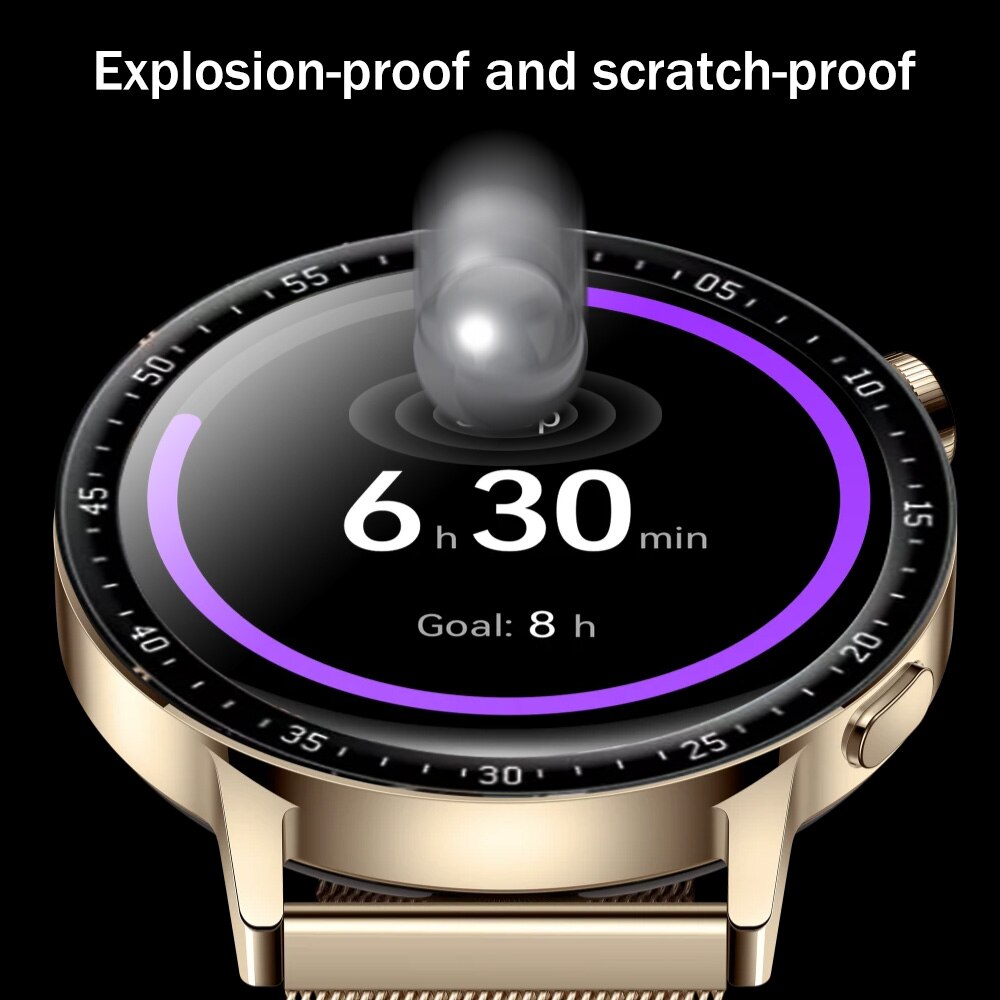 1/2/3pcs Protective Film For Huawei Watch GT 3 GT2 46mm 42mm GT3e Pro Curved Soft Fibre Smartwatch Full Screen Protector