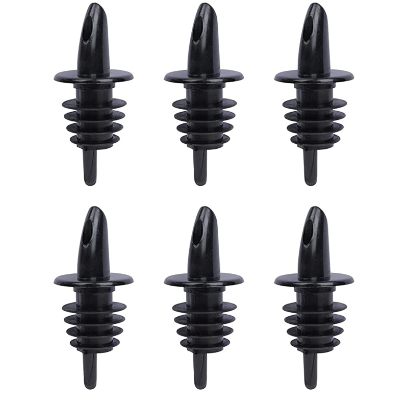 Liquor Bottle Pourers Flow Pourers Plastic Spouts Black Bottle Pourers for Bars Clubs Pubs Restaurants Coffee Shops: Chocolate