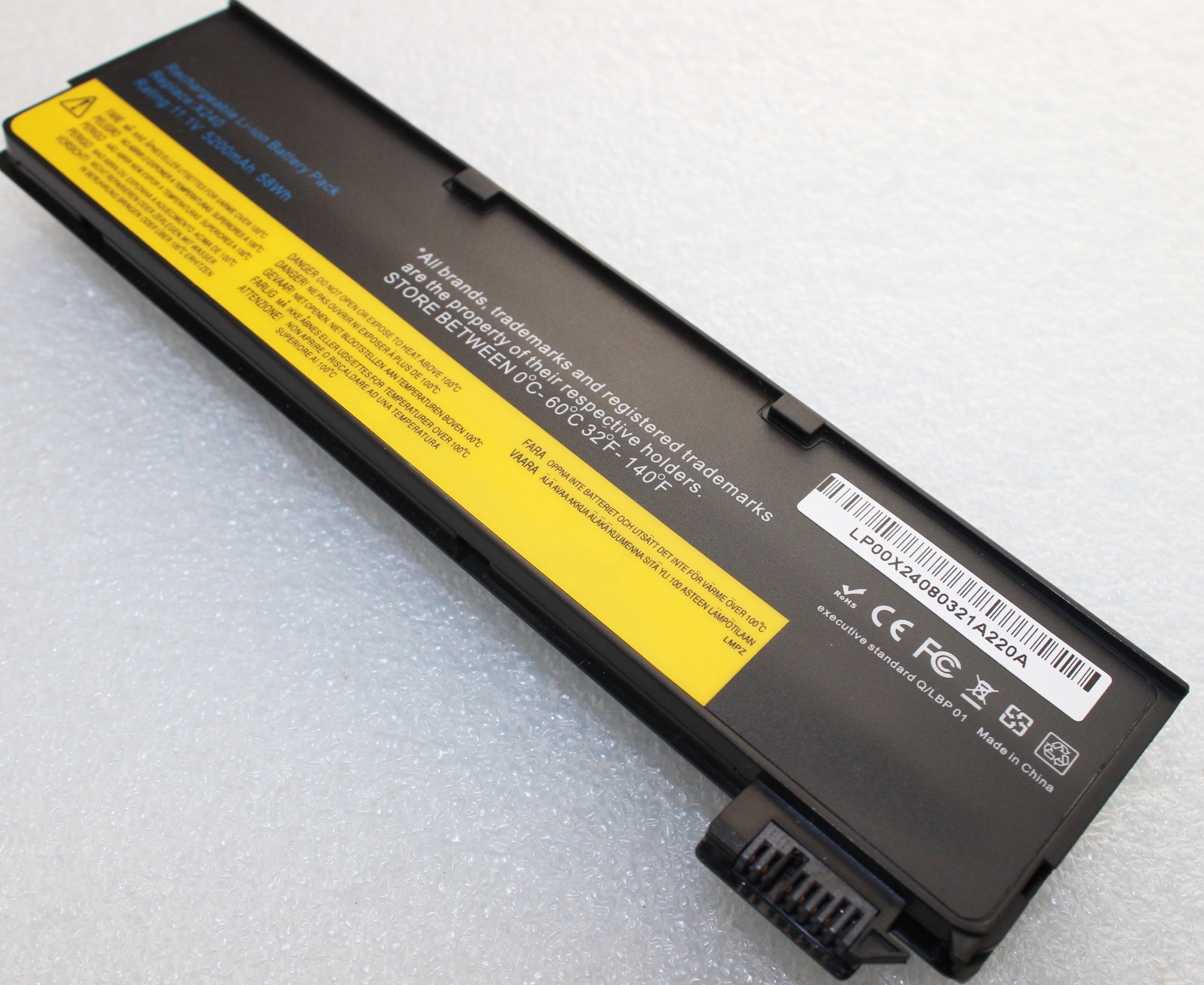 Bærbar batteri til lenovo thinkpad  x270 x260 x240 x240s x250 t450 t470p t450s t440s k2450 w550s 45 n 1136 45 n 1738 68+ w550s t460