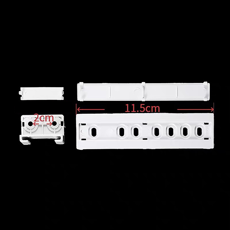 Incorporado refrigerador trilho deslizante, kit de montagem para porta do refrigerador, guia deslizante, movendo, 1 conjunto