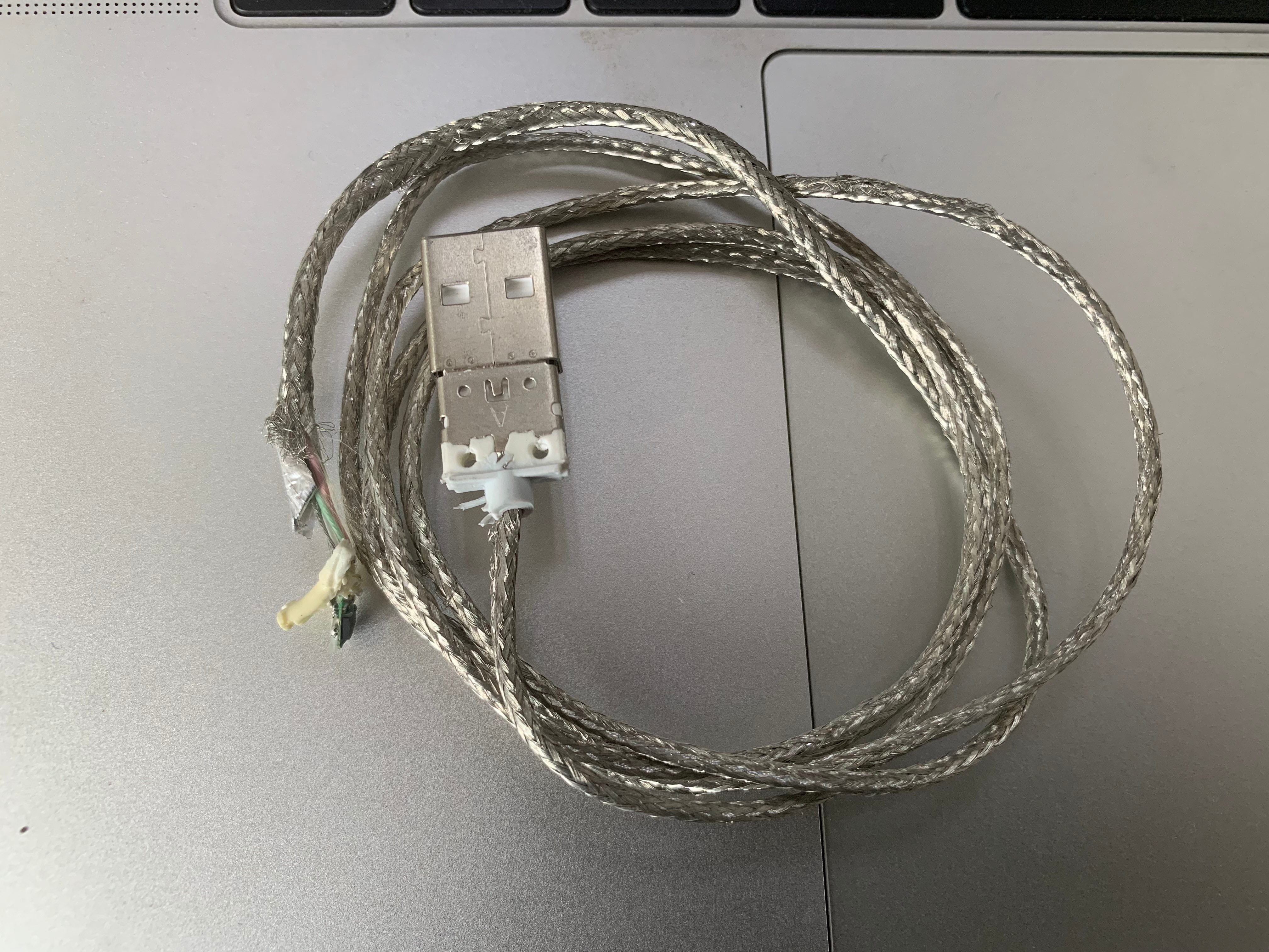 10 sztuk/partia 1m/3ft 8ic 5ic E75 żeton OD:3.0mm kabel USB robić transmisji danych z zieloną etykietą opakowania detalicznego