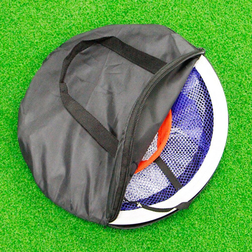 3 Layer Portable Folding Pitching Golf Target hitting Training Practice Chipping Net Basket for kids home party club yard game