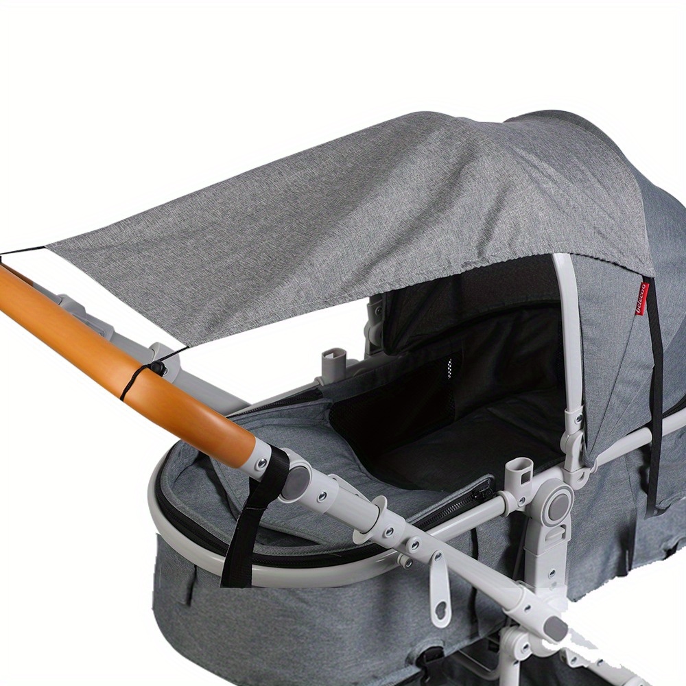 Universele kinderwagenaccessoires zonnescherm bescherming zonnescherm kinderwagenkap reiswieg hoes voor kinderwagen hoes accessoires: Beige