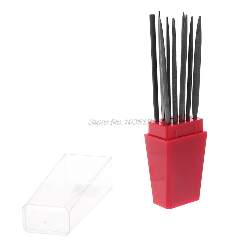 10PCS Small Needle Files Set 140mm Metal Glass Stone Jewelry Wood Carving Craft Tool Whosale&amp