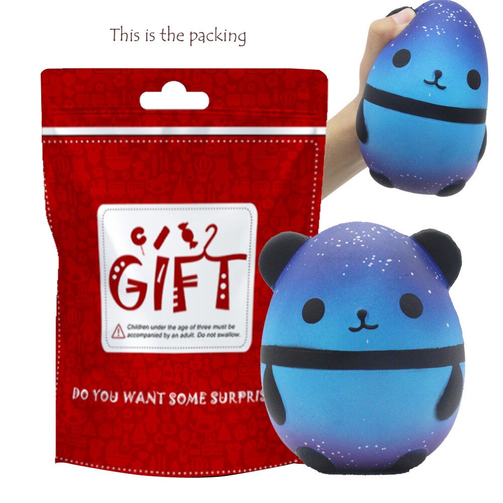 MUQGEW Toys for children Jumbo Galaxy Panda Squishy Slow Rising Kids Toys Giant squishy Collect Doll Stress Relief Toy Squishy