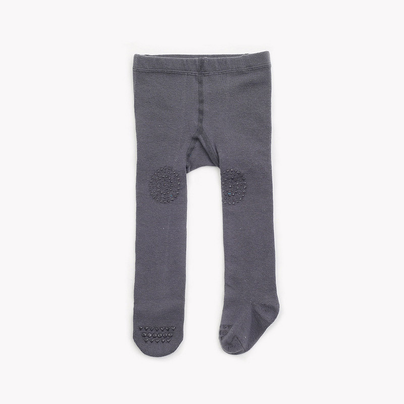 Vår höst baby kryp tight anti-stress strumpbyxor barn baby småbarn halkskydd strumpbyxor med gummidyna