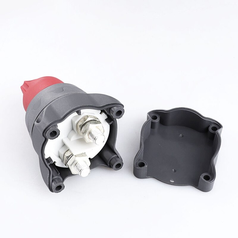 Battery Disconnect Switch Waterproof Battery Isolator 12V-48V 300A Battery Cut/Shut Off Switch for Marine Car RV ATV