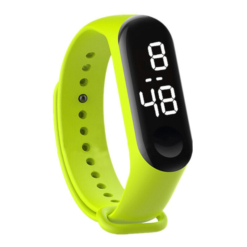 Armbandhorloge kinderhorloge meisjes jongens elektronisch sporthorloge led digitaal kinderhorloge studentenhorloge