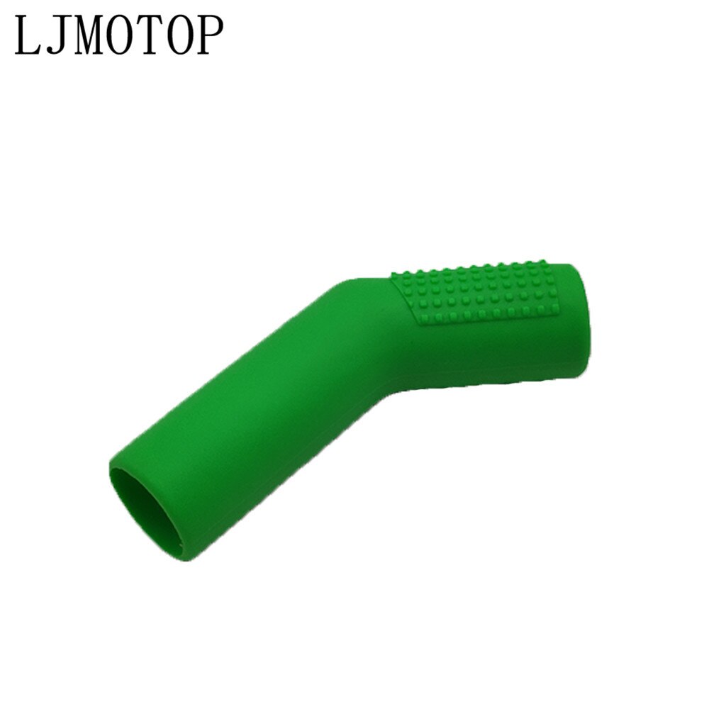 Motorsykkel shift lever sock gear støvler sko dekker moto beskyttelsesveske til yamaha mxt 850 niken gt xtz 700 tenere: Grønn