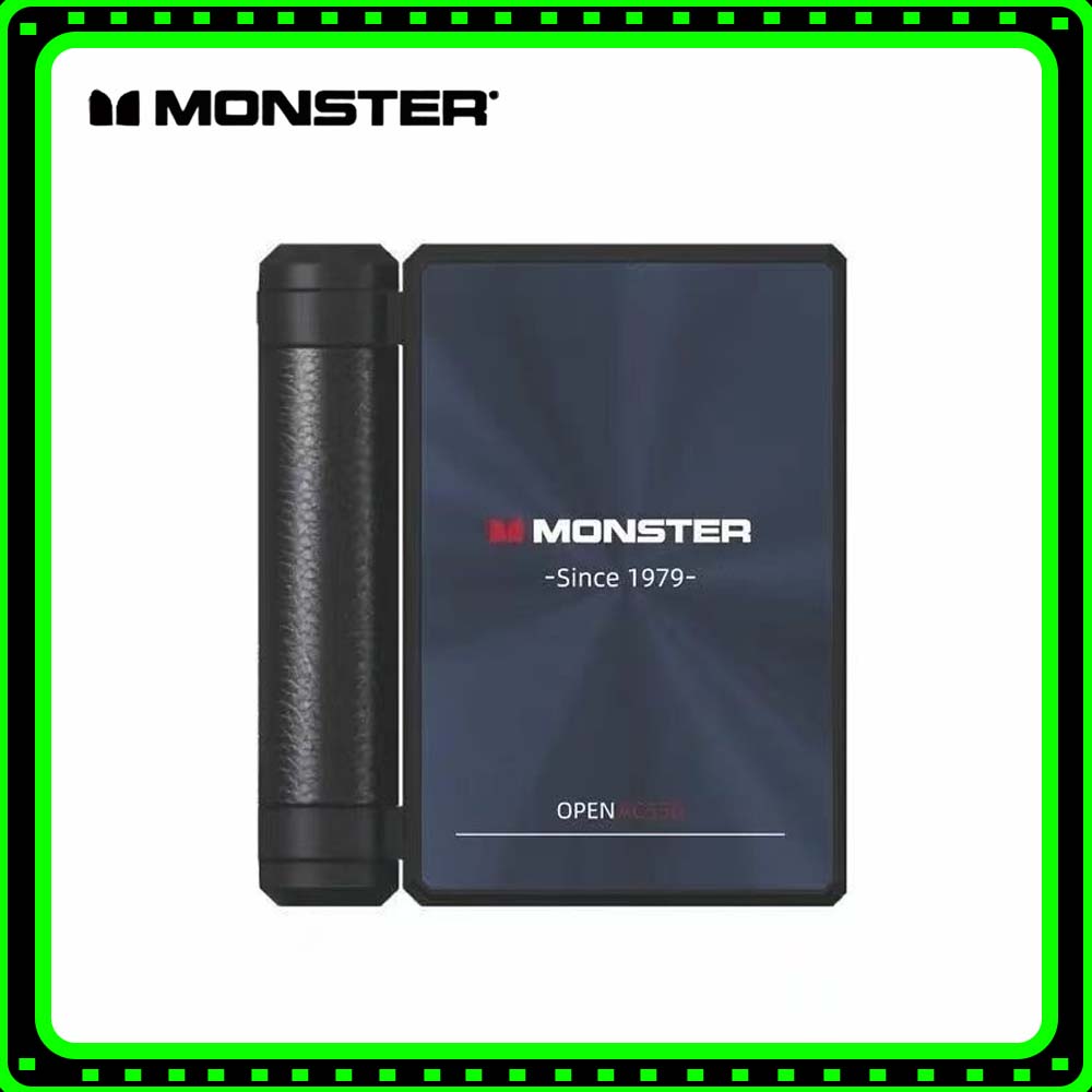Auricolari wireless monster  ac530 bluetooth agili a conduzione ossea auricolari sportivi da appendere all'orecchio non in-ear doppi pieghevoli resistenti