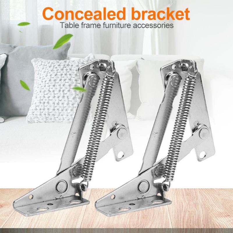 2pcs 80 Degree Folding Sprung Hinge Solid and Compressive Resistance Sofa Cabinet Door Hinges Hardware Fitting 130x50x25mm