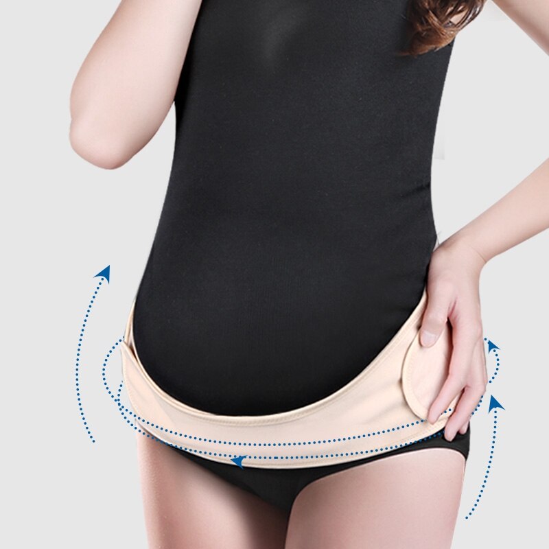 Pränatale und Postpartale Dual-use-Baumwolle Komfortable und Sichere Modische bellybelt für frauen vor und nach der geburt