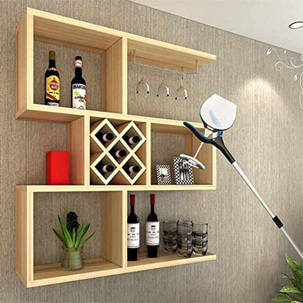 Foldable Long Trash Clamps Grab Pick Up Tool Curved Handle Portable Factory House Pickup Grabber Tools Arm Assist Tool