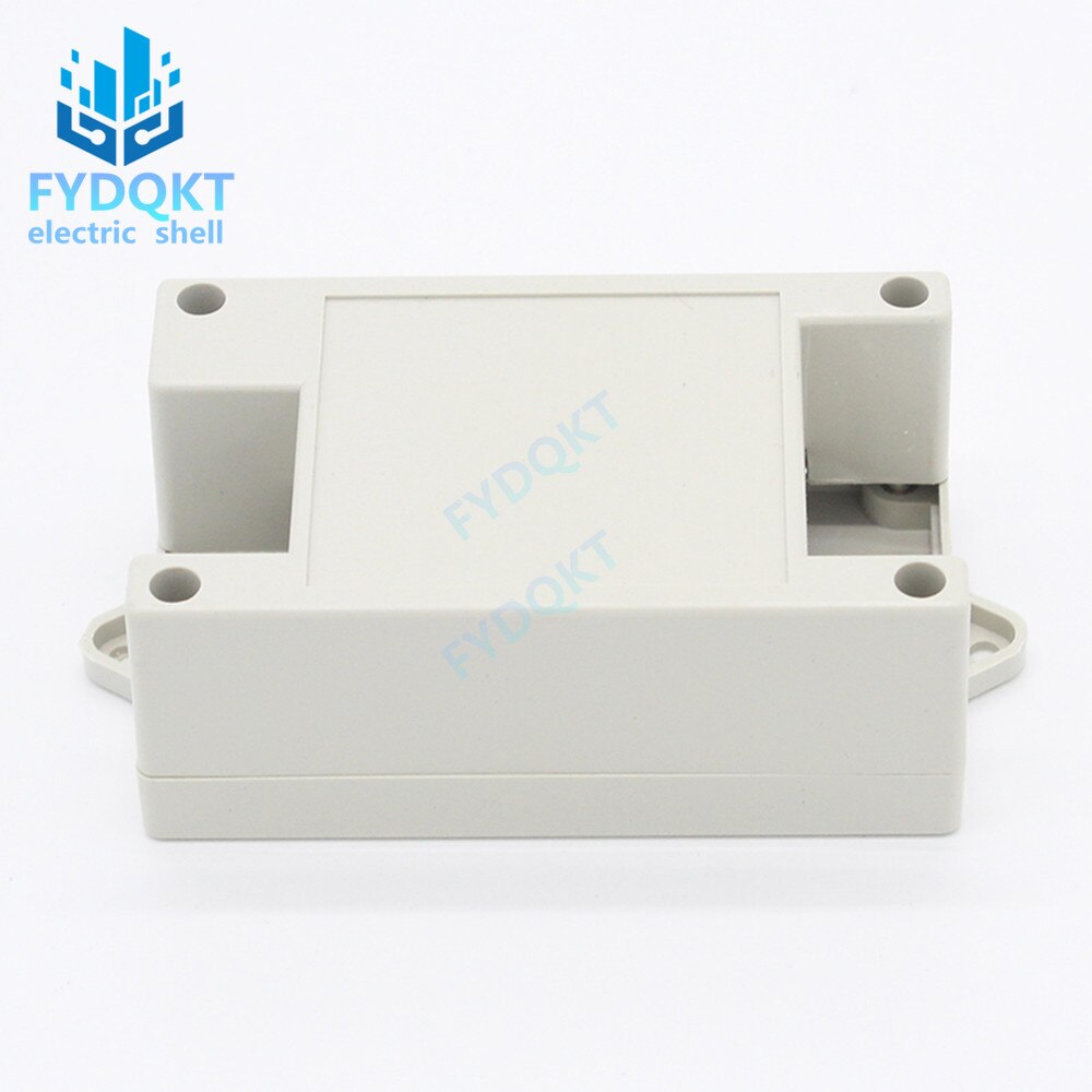 1pcs 82x50x32mm Plastic PLC industrial control box Power supply housing Rail type housing Instrument junction box Over-line box