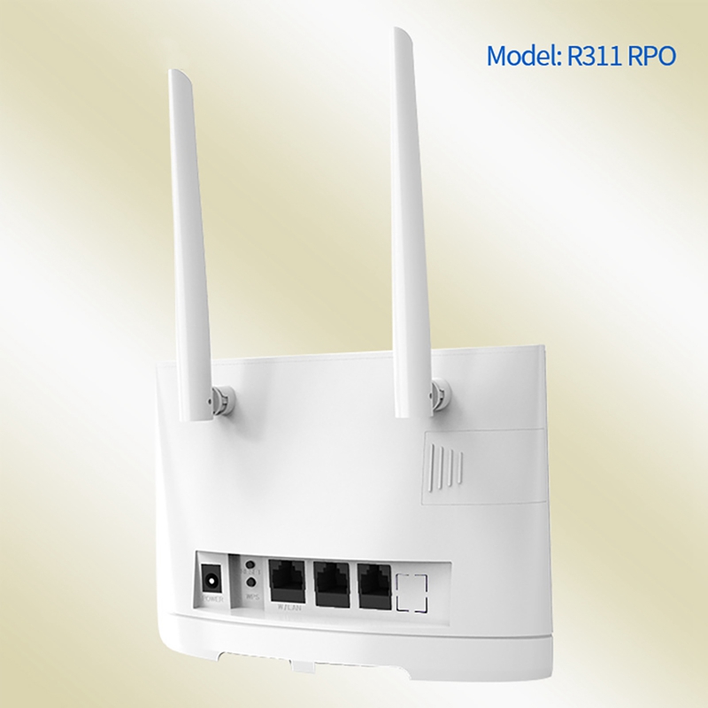 R311pro Wireless 4G/5G Wifi 300Mbps Wireless Router Sim Card EU Plug