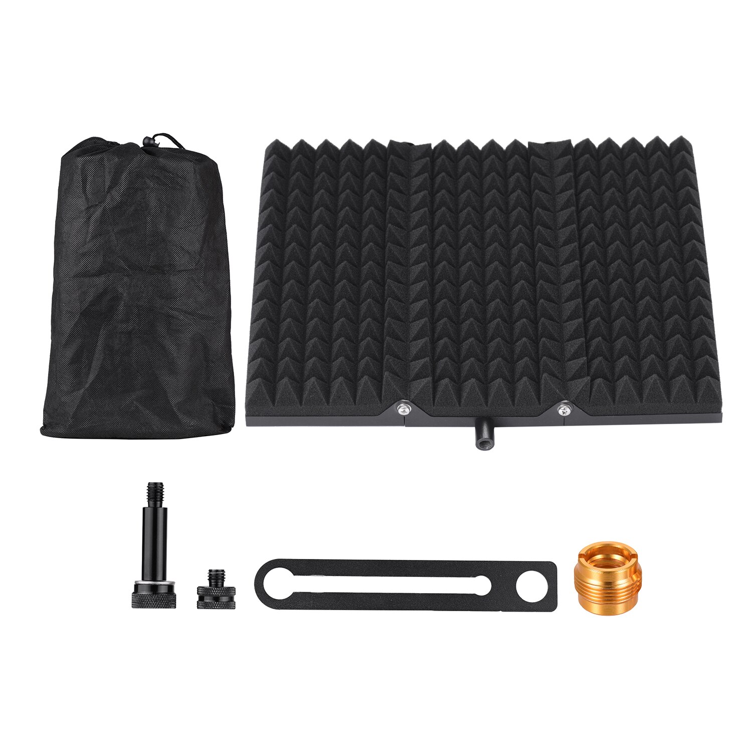 Professionele Studio Opname Microfoon Isolatie Shield Pop Filter Microfoon Wind Screen Met Hoge Dichtheid Eva Foam Geluid