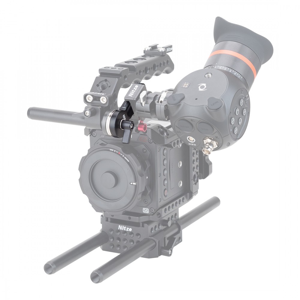 NITZE NATO RAIL con ARRI ROSETTE (3 "/76 MM) - N49-NR3
