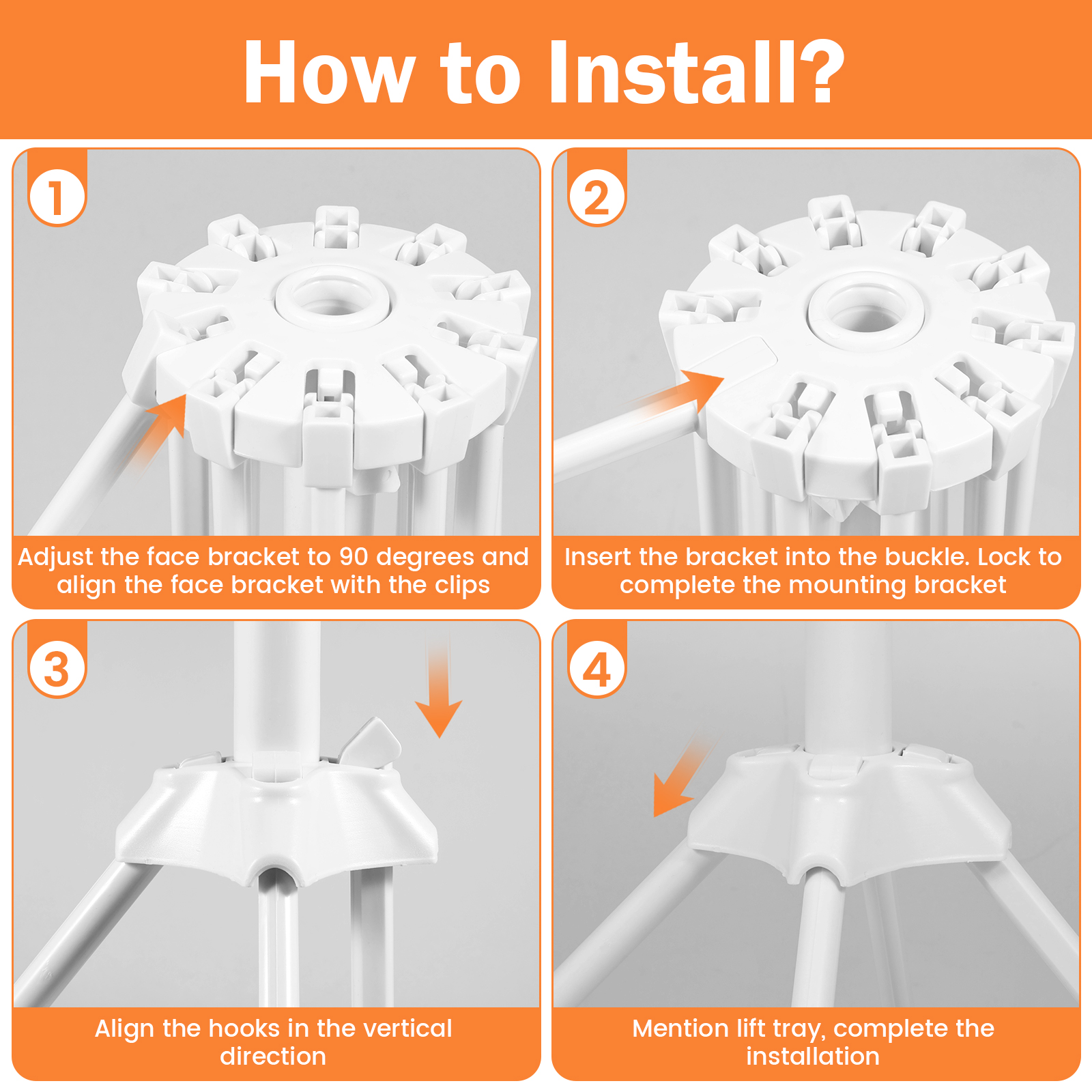 Pasta Droogrek Opvouwbaar Pasta Droger Rek Met 10 Armen Draagbare Snelle Set-Up Stabiele Noodle Droogstandaard Voor Thuis Keuken