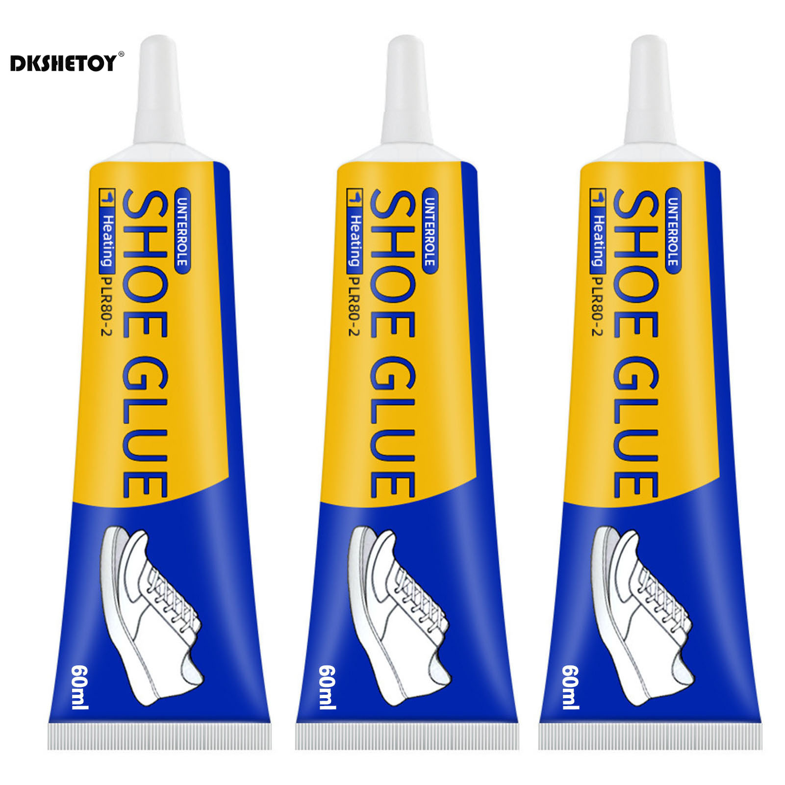 60ml supersterke schoenlijmen, doe-het-zelf reparatielijm, universele waterdichte schoenafdichtingsmiddelen voor sneakers, laarzen en leer, snelle reparatielijm: Beige