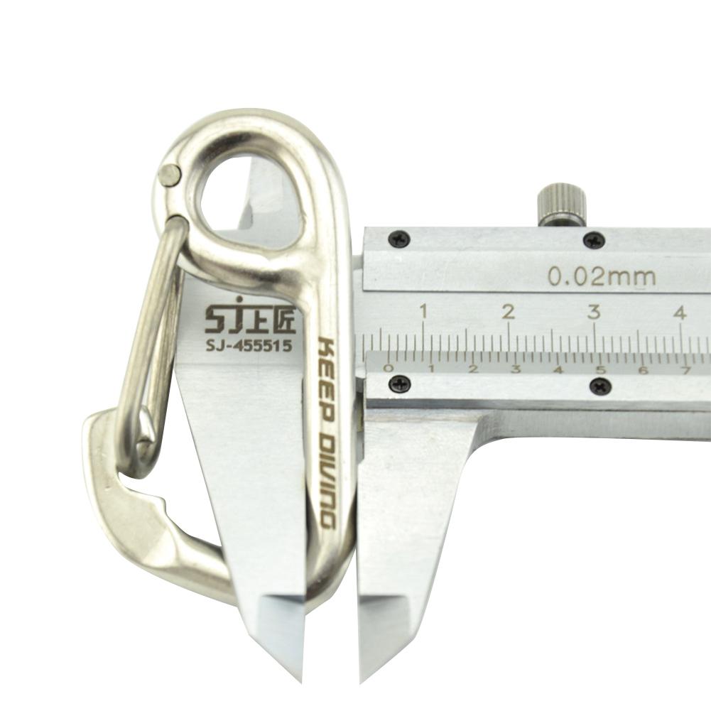 316 Stainless Steel Simplicity Hook Safety Hook Climbing Hook Elastic