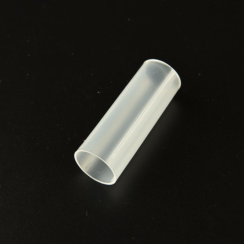2 stuks plastic 18650 batterijbuisjes voor zaklamp, zaklamp, lamp, licht, wit, 6 cm batterijhouder, opbergdoos