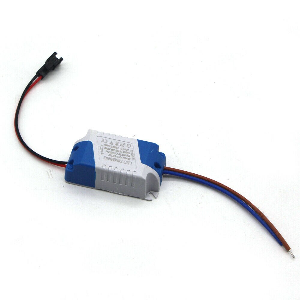 Dimbare 3W 5W 6-7W 7-15W 15-24W Power supply Led Driver Adapter Transformator 300mA Voor Led Downlight AC85-265V
