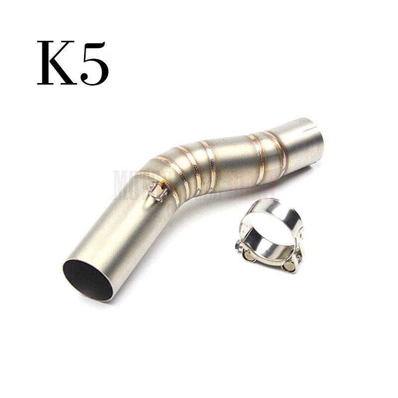 Ligne d&#39;échappement Slip-On central, 51mm, collecteur central, 51mm, pour moto K5, K6, K7, K8, GSXR 600, 750, GSX-R, GSX-R600, GSX-R750, GSX R, GSXR600, GSXR750: K5