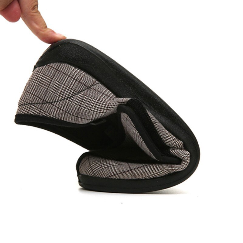 Diabetesschoenen vrij verstelbare dunne zolen lichtgewicht zachte verbrede schoenen voeten gezwollen vet misvorming geblesseerde voeten schoenen: Bruin 48 innerl 290mm