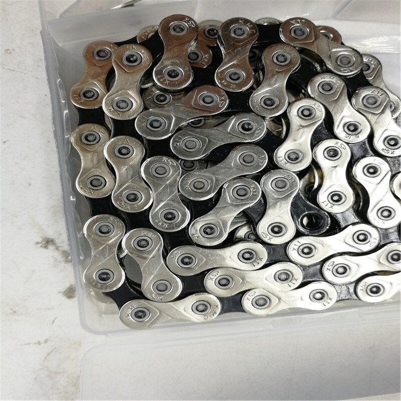 KMC DLC 11 Chain - 11-Speed 118 Links Black/Yellow main image 1