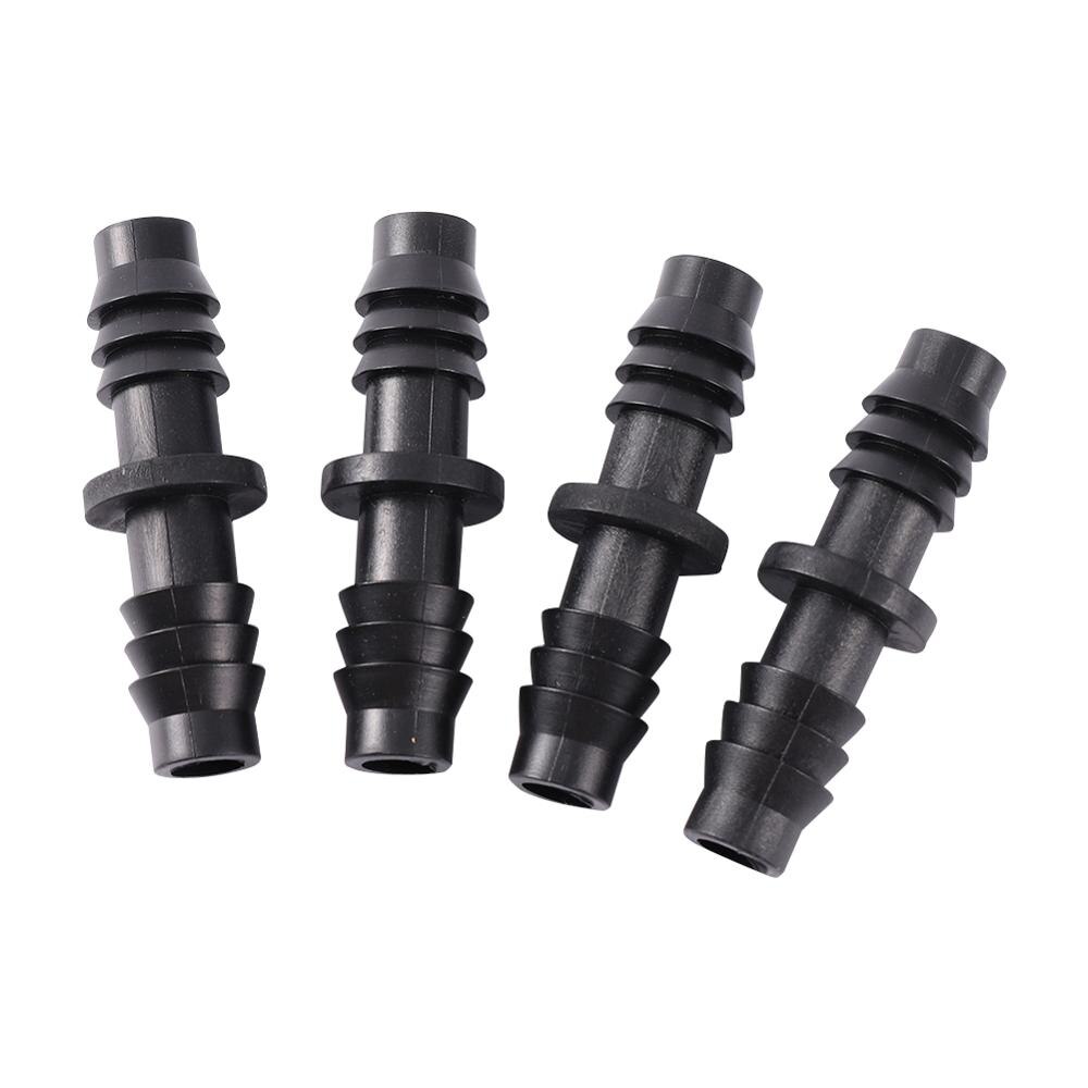 8/11mm Hose Straight Connector with Barb Greenhouse plastic pipe connector hose connector pipe fittings Adapter Hose 20 Pcs
