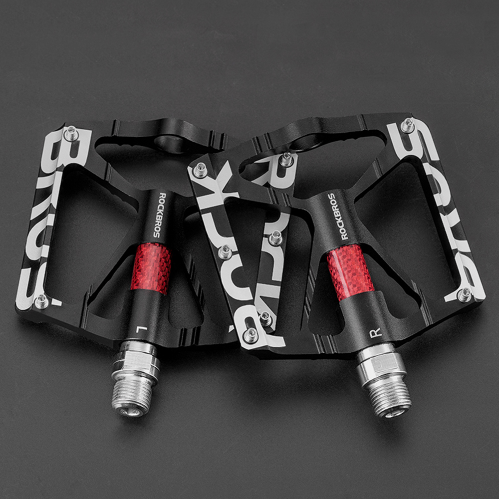 ROCKBROS Bicycle Pedal, Peilin Anti Slip Mountain Bike Pedal, Aluminum Alloy Riding Pedal, Mountain Bike Bicycle Accessories