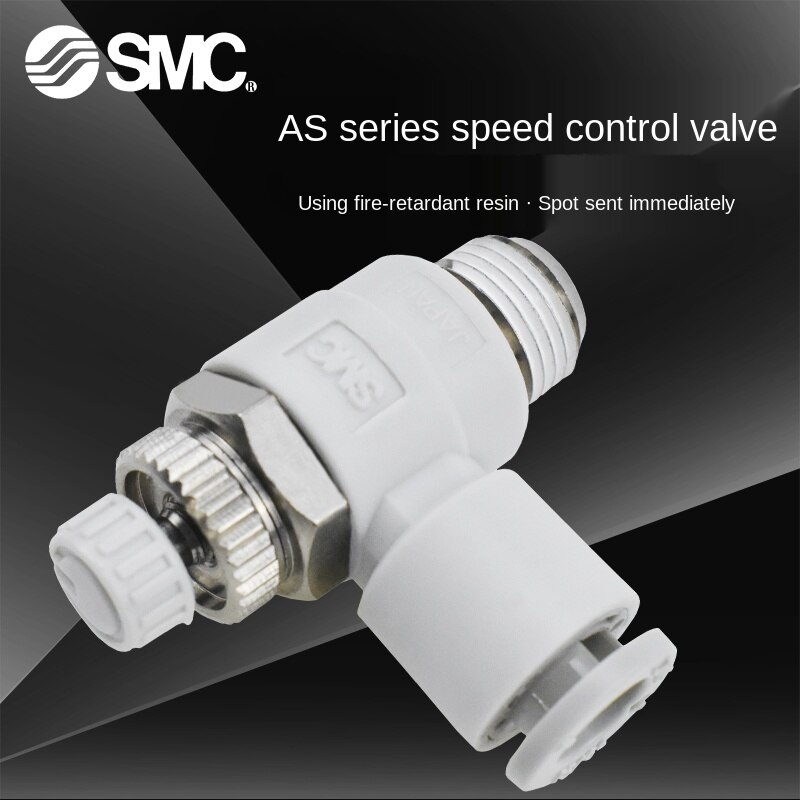 SMC throttle valve AS1201/2201F-M5 01-02-04S-06S-08S-10 12 16S speed regulation