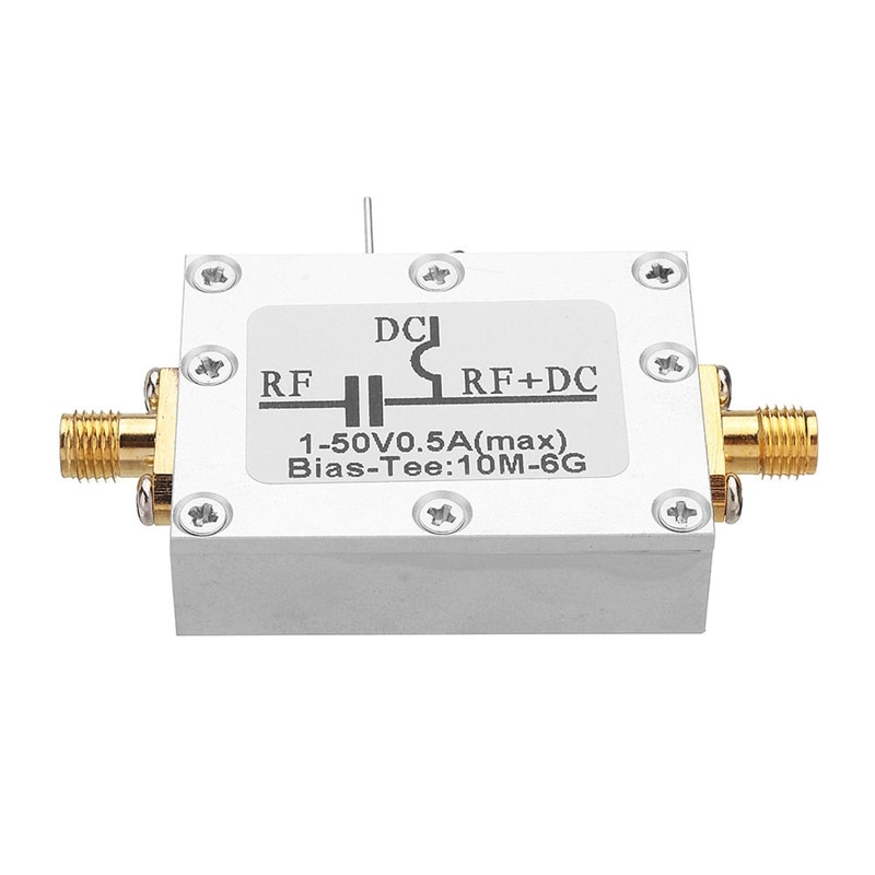 Alimentation coaxiale de dresseur de cc de 10MHz-6GHz de Biaser de RF pour la commande de té de biais d'amplificateur à faible bruit de RTL SDR LNA de Radio de jambon
