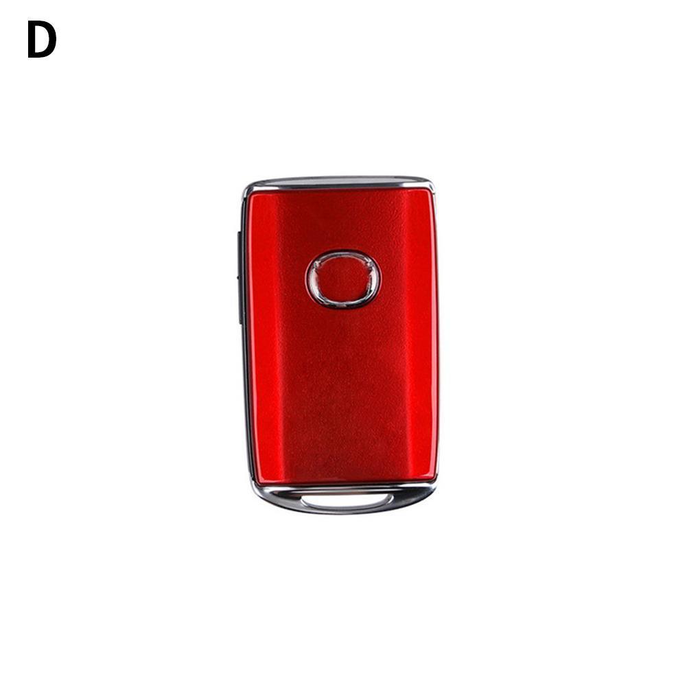 ABS Plastic Replacement Style Car Key Case Cover Protector Shell for Mazda 3 Axela BP CX-30 DM Accessories: Red