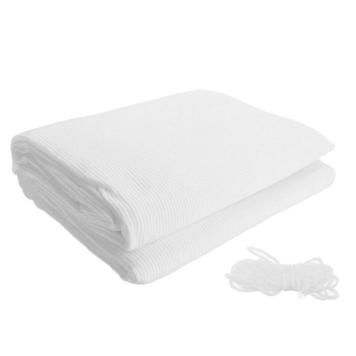 White Waterproof Sun Shelter Sun Protection Shade Sail Awning Camping Shade Cloth Large For Outdoor Canopy Garden Patio Beach