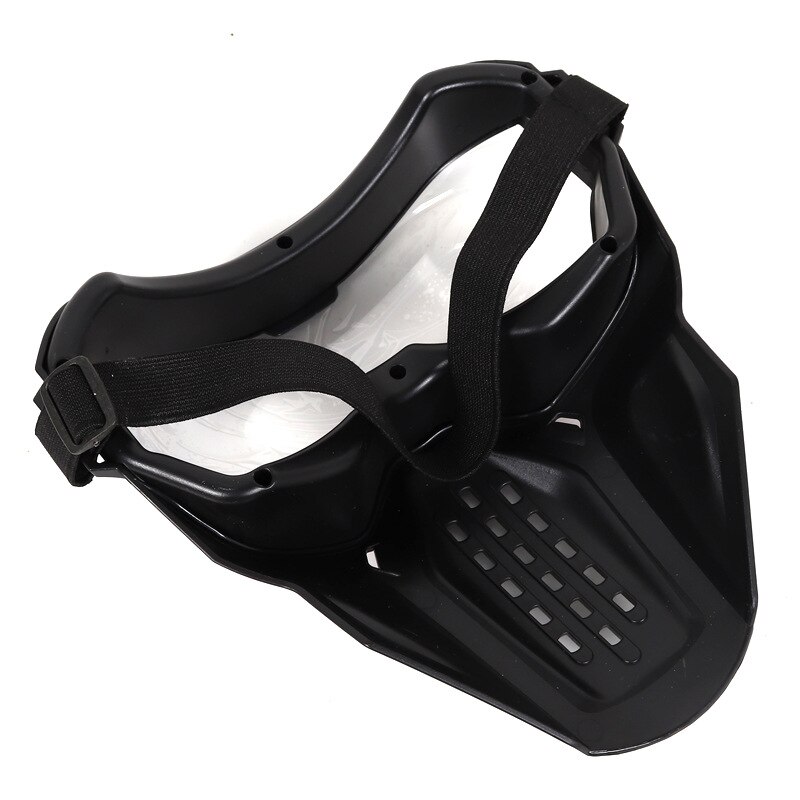 Elektrische Waterpistool Bescherming Masker Echte Persoon Outdoor Cs Veld Operaties Beschermende Masker Waterpistool Kip Army Fans Apparatuur