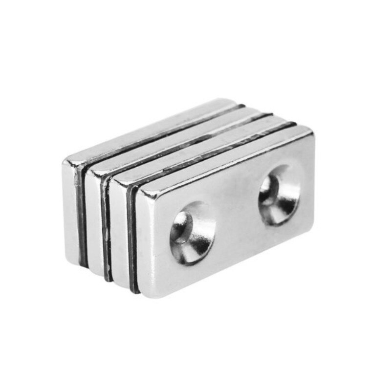 Magnete con base neodimio 16,0 x 5,0 mm con svasatura - 150°C