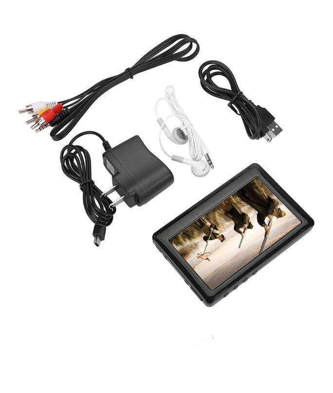 Lecteur MP5 MP3 MP4 avec écran tactile de 4.3 pouces, 8 go, , sortie TV numérique, Support de carte TF, lecteur de musique
