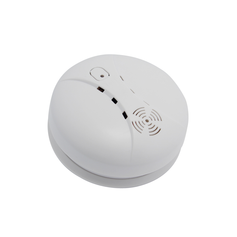 1 stk 433 mhz bærbare alarmsensorer trådløs brandrøgdetektor til hele hjemmets sikkerhedsalarmsystem i vores butik røgsensor