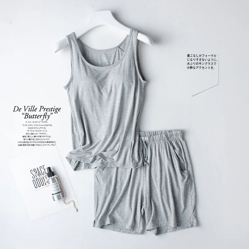 Bresdk damespyjama, kort katoenen shorty pyjama set, zomer, tweedelig, korte mouwen, ronde hals, nachtkleding, sleepwear, vrouwen, met shorts, huisanzug, mintgroen, XL Bresdk damespyjama, kort katoenen shorty pyjama set, zomer, tweedelig, korte mouwen, ronde hals, nachtkleding, sleepwear, vrouwen, met shorts, huisanzug, mintgroen, XL